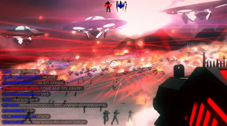 Как изглежда шутър от първо лице с 999 човека наведнъж?