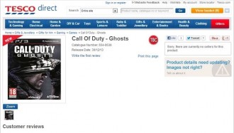 Следващото Call of Duty се казва Ghosts?