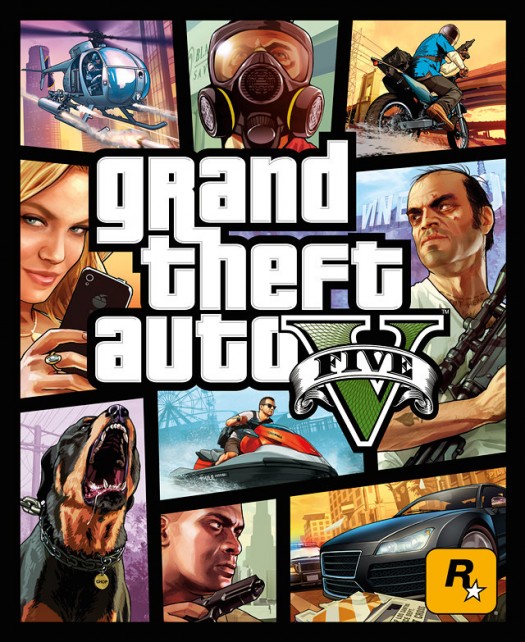 grand theft auto v cover