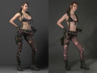 Коджима си получи косплея – ето я Куайът от Metal Gear Solid V в реалността