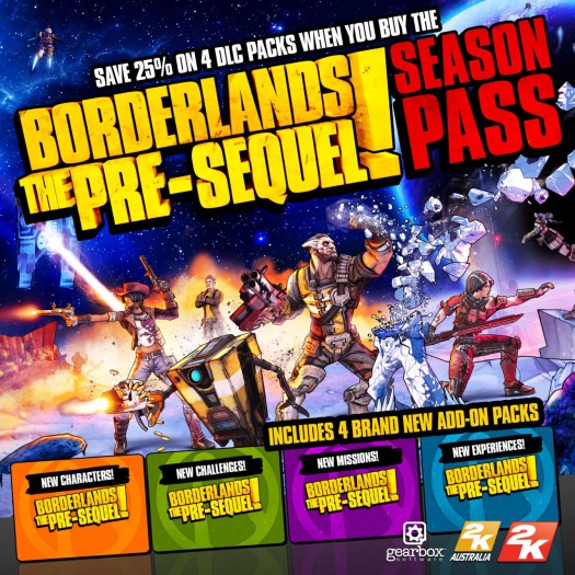 borderlands the pre-sequel dlc