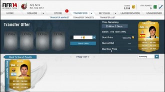 EA ограничава бартера в Ultimate Team за Fifa 15