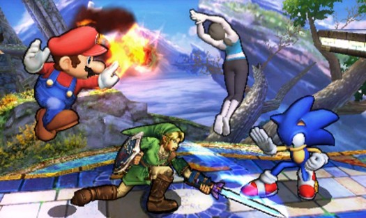smash bros 3ds 1