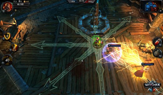 the witcher battle arena