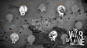 This War of Mine с DLC, приходите отиват за благотворителност
