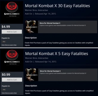 Лесните фатали в Mortal Kombat X… се купуват с реални пари
