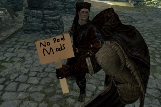 skyrim paid mods
