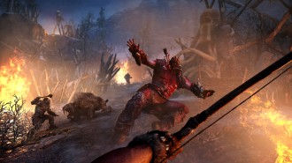 Far Cry Primal с геймплей... можем да опитомяваме саблезъби тигри