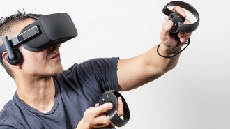 Oculus Touch контролерът за Oculus Rift забавен