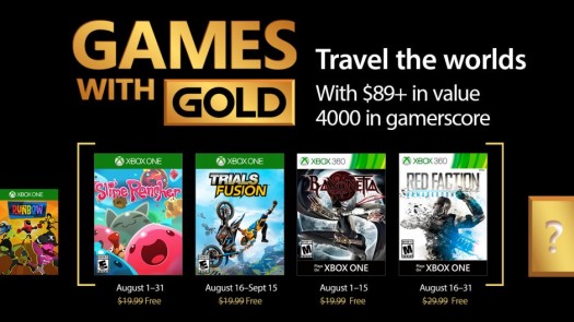xbox one games with gold