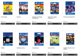 Sony спира продажбите на гейм кодове за PlayStation Network