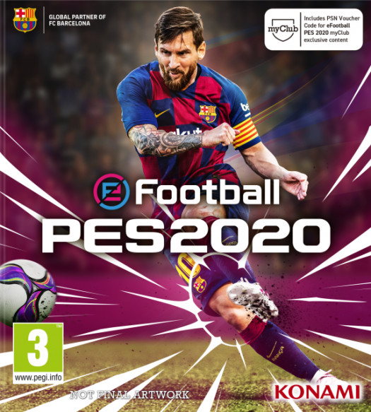 pes 2020 cover