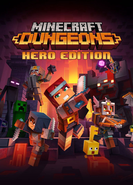 minecraft dungeons cover